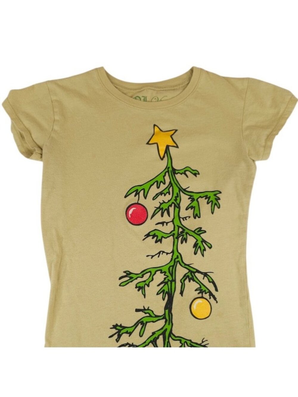 How The Grinch Stole Christmas T Shirt Teen Juniors Size XS Green Christmas